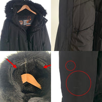 Superdry スーパードライ Everest Parka エベレストパーカー 中綿ジャケット ブラック M5000040A Size XL 福生店