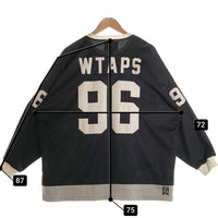 WTAPS ダブルタップス 22AW NETMINDER ネットマインダー メッシュ 長袖 ロングスリーブ シャツ ブラック 222ATDT-CSM06 Size 04 福生店