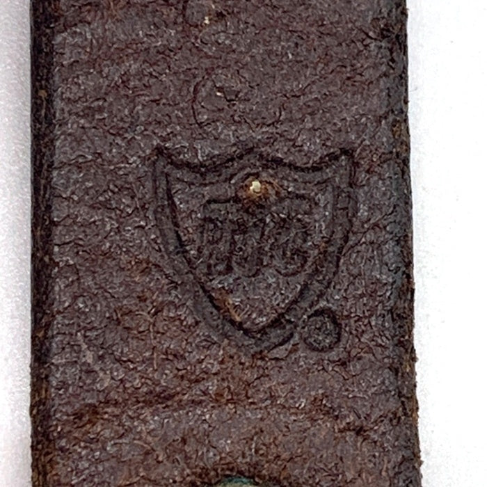 HTC エイチティーシー フラワースタッズ レザーブレスレット ブラウン Size 腕周り約18cm 福生店