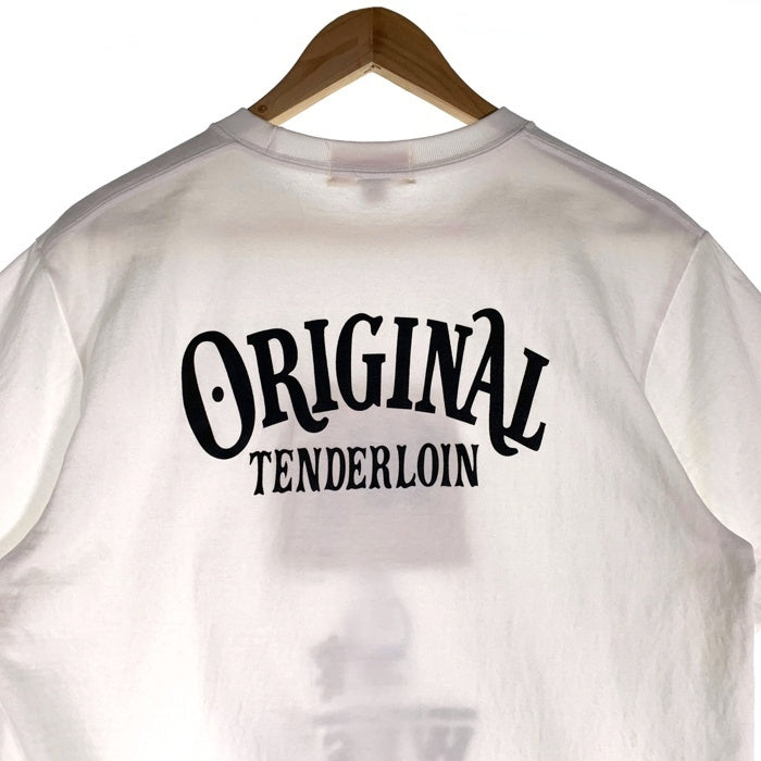 TENDERLOIN テンダーロイン sKetChboOok3 スケッチブック WEST ウエスト T-SHIRT プリントTシャツ ホワイト Size M 福生店