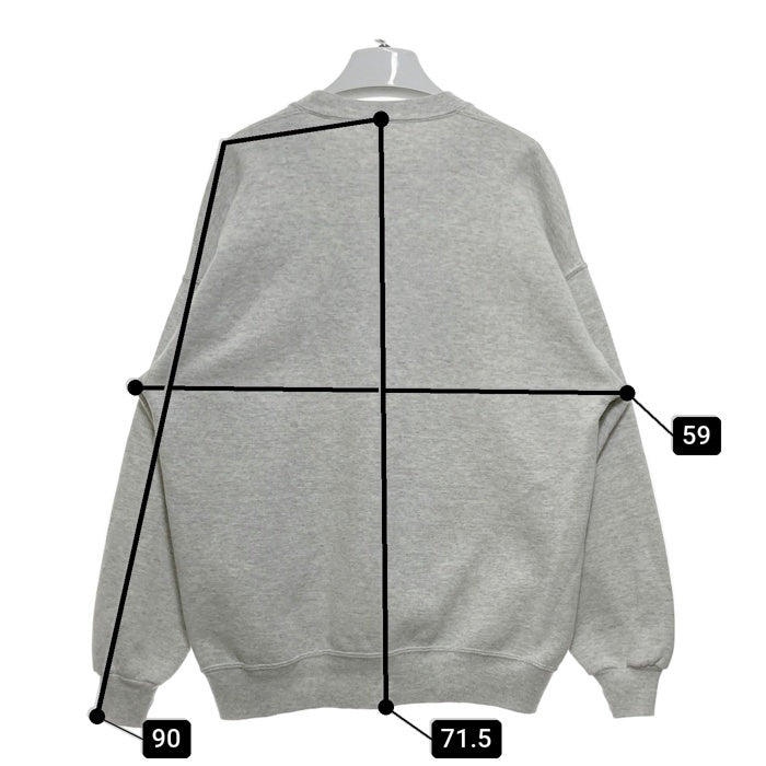 Crazy Shirt クレイジーシャツ USA製 SAN FRANCISCO スウェットトレーナー グレー sizeXL 瑞穂店