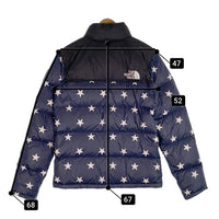 THE NORTH FACE ノースフェイス Nuptse Jacket ヌプシジャケット ダウン 星条旗 US企画 ネイビー Size S 福生店