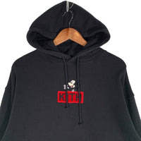 KITH キス DISNEY ディズニー ボックスロゴ ミッキーマウス プルオーバースウェットパーカー ブラック Size S 福生店