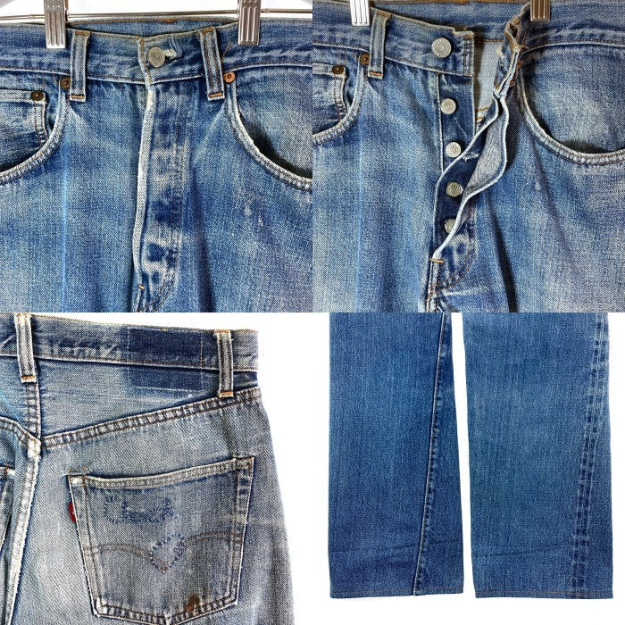 Levi's リーバイス 501 66前期 ボタン裏6 ライトインディゴ size- 瑞穂店