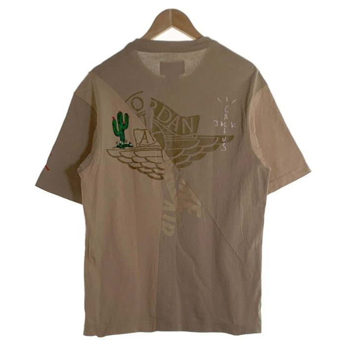 NIKE ナイキ Cactus Jack Travis Scott トラヴィススコット 半袖 Tシャツ ベージュ CW3168-247 Size M 福生店