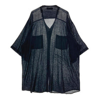 ISSEY MIYAKE イッセイミヤケ IM23-FF327 開襟シャツ ブラック sizeS 瑞穂店