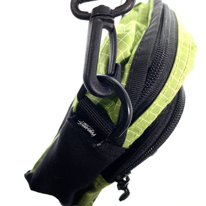STUSSY ステューシー Ripstop Nylon Shoulder Bag リップストップナイロン ショルダーバッグ グリーン 134185 福生店