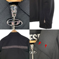 DIESEL ディーゼル J-TOMMY ナイロン ジップアップジャケット ブラック Size S 福生店