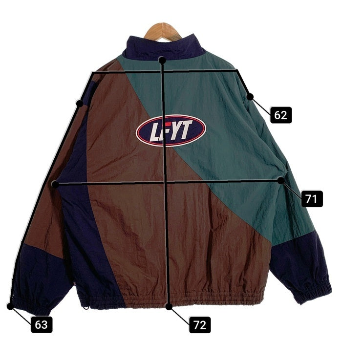 LFYT エルエフワイティー FILA フィラ Nylon Track Jacket ナイロントラックジャケット ブラウン LA221002 Size XXL 福生店