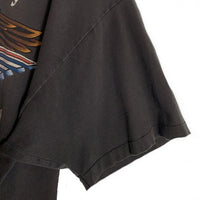 80-90's Harley-Davidson ハーレーダビッドソン イーグル バー&シールド プリントTシャツ フェードブラック Hanes USA製 Size XL 福生店