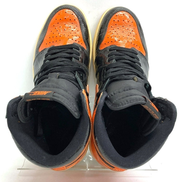 NIKE ナイキ 555088-028 Air Jordan 1 High Shattered Backboard 3.0 スニーカー オレンジ size29cm 瑞穂店