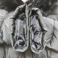 CECIL McBEE セシルマクビー ファーロングダウンジャケット ブラック sizeM 瑞穂店