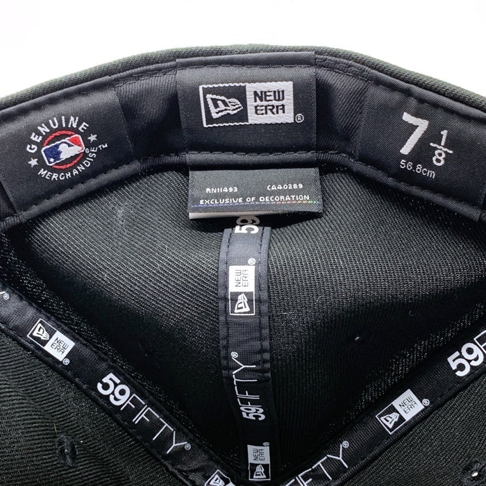 New Era ニューエラ Philadelphia Phillies フィラデルフィア フィリーズ 59FIFTY ベースボールキャップ Upside Down ブラック Size 7 1/8 (56.8cm) 福生店