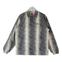 THE NORTH FACE ザノースフェイス NP11803I Supreme シュプリーム Snakeskin Taped Seam Coaches Jacket コーチジャケット ヘビ柄 グレー sizeS 瑞穂店