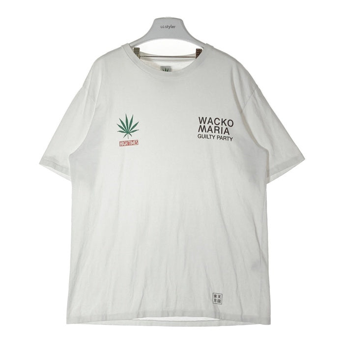 WACKO MARIA ワコマリア HIGH TIMES ハイタイムズ 東京天国 Tシャツ ホワイト sizeXL 瑞穂店