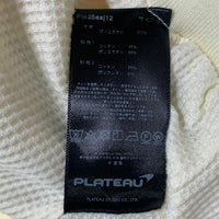 PLATEAU STUDIO プラトースタジオ Star Zip-Up Jacket スター ジップアップ ジャケット フルジップパーカー フーディー ホワイト ブルー レッド Size 2 福生店
