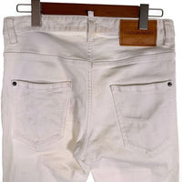 DSQUARED2 ディースクエアード ダメージ加工 スキニー デニムパンツ ホワイト Size 46 福生店
