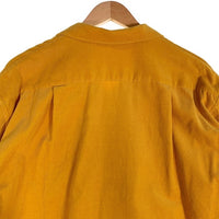 FIVE BROTHER ファイブブラザー 長袖 コーデュロイ オープンカラー シャツ イエロー 152430 Size L 福生店