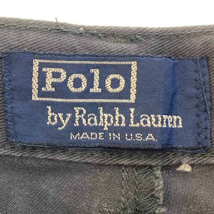 Polo by Ralph Lauren ポロバイラルフローレン POLO CHINO USA製 初期タグ チノパン ネイビー size33/34 瑞穂店