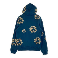 DENIM TEARS デニムティアーズ 24AW CPFM カクタスプラントフリーマーケット Wreath Hoodie リース プリント プルオーバースウェットパーカー ネイビー Size L 福生店