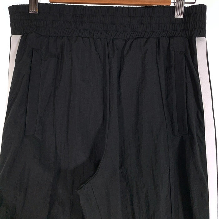 Palm Angels パームエンジェルス WINDBREAKER PANTS ウィンドブレーカー トラックパンツ ブラック ナイロン PMCA036E19507002 Size M 福生店