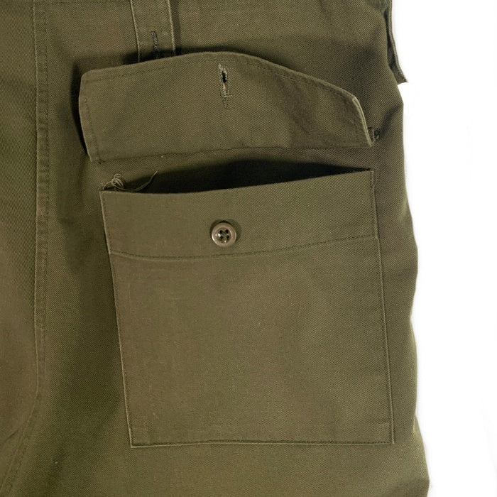 イギリス軍 ミリタリー ベイカーカーゴパンツ ファティーグ オリーブ Size 85/80/96 福生店