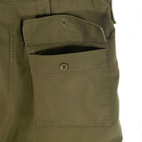イギリス軍 ミリタリー ベイカーカーゴパンツ ファティーグ オリーブ Size 85/80/96 福生店