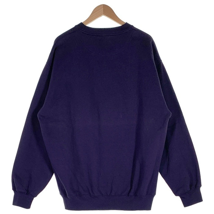 90's majestic マジェスティック Newyork Yankees ニューヨーク ヤンキース クルーネック スウェット ネイビー Size L 福生店
