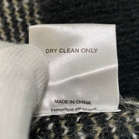 NO MAINTENANCE ノーメンテナンス アクリル ウール ニットカーディガン ブラック Size S 福生店