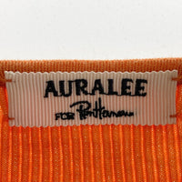 AURALEE オーラリー ロンハーマン別注 A9SB01RH リブニットプルオーバー オレンジ size0 瑞穂店