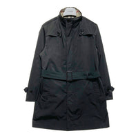 BURBERRY バーバリー LONDON 中綿ライナー付き ジップアップ コート グレー sizeM※ライナー襟元汚れあり 瑞穂店
