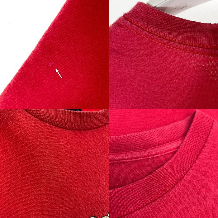 Stussy ステューシー USA製 紺タグ シングルステッチ グラフィティロゴ Tシャツ レッド sizeM 瑞穂店