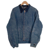 60's 70's Sears シアーズ 裏地 ブランケット GRIPPER ZIPPER デニムジャケット ライトブルー Size LARGE-T 42-44 福生店
