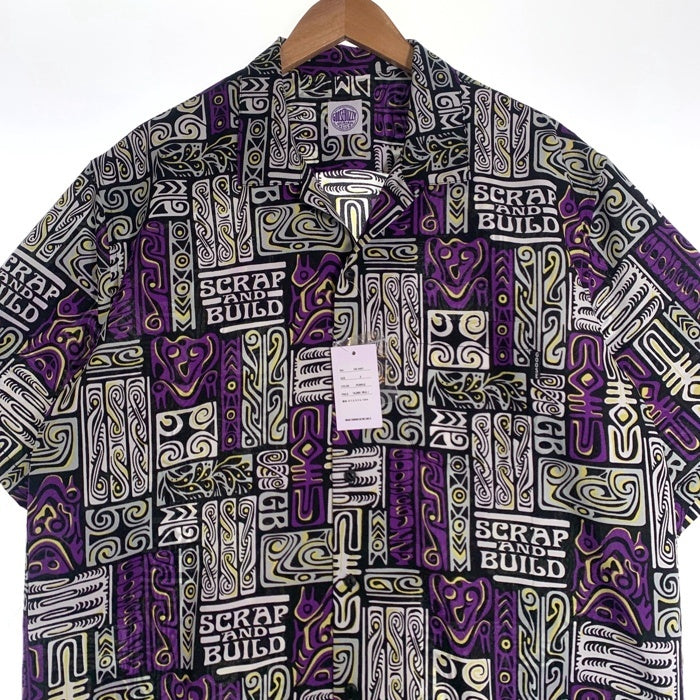 GOOSE BUZZY ポリエステル 半袖 シャツ GB-SH01 パープル Size 3 福生店