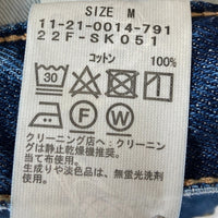 SSZ エスエスズィー 22AW 2D KNEE 5PKT ダブルニー デニムパンツ インディゴ ダメージ加工 22F-SK051 SizeM 瑞穂店