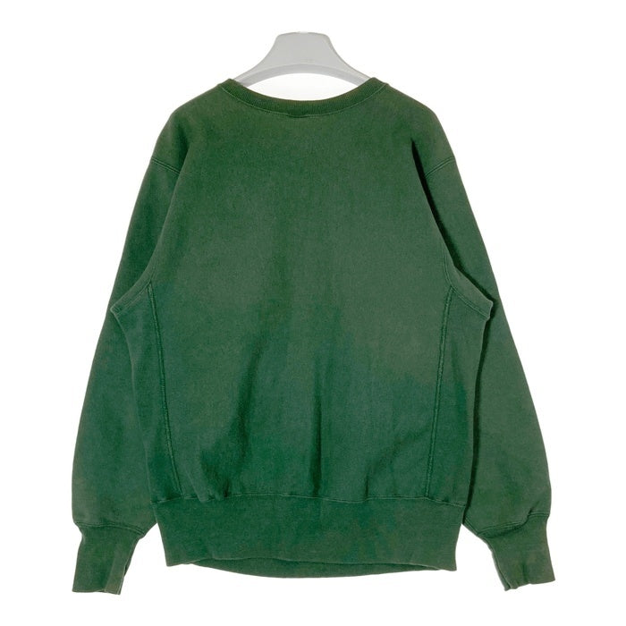 Champion チャンピオン 刺繍タグ USA製 リバースウィーブ PHI KAPPA THETA  フラタニティ 目無し スウェットトレーナー グリーン sizeL 瑞穂店