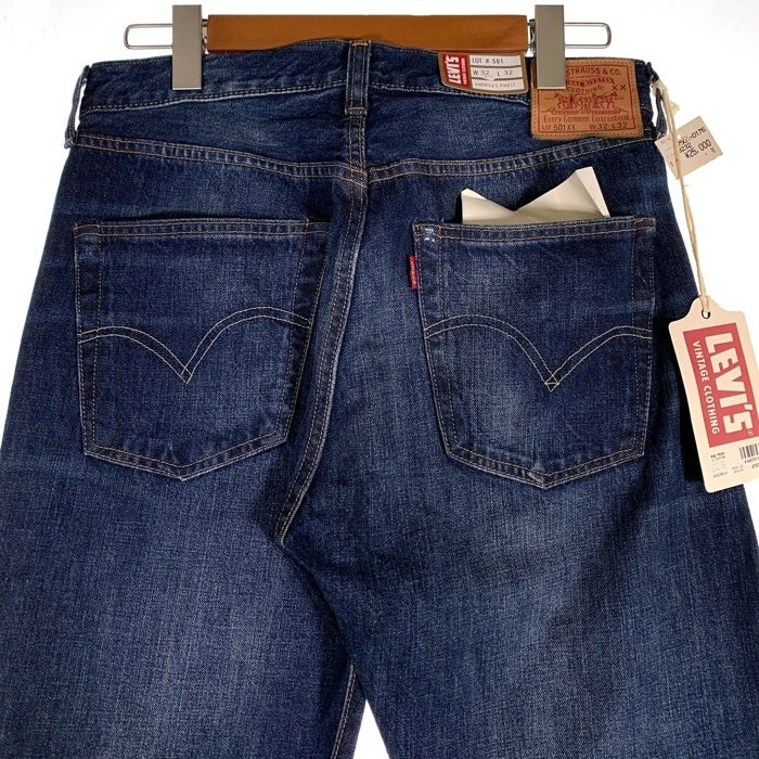 LEVIS VINTAGE CLOTHING リーバイスヴィンテージクロージング LVC 1947復刻 501XX テーパードデニムパンツ ジーンズ インディゴ USED加工 47501-0176 Size 32×32 福生店