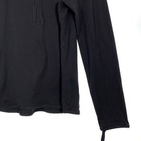 PRADA SPORT プラダスポーツ ハーフジップ スタンドカラー プルオーバーロングスリーブカットソー ブラック Size XL 福生店