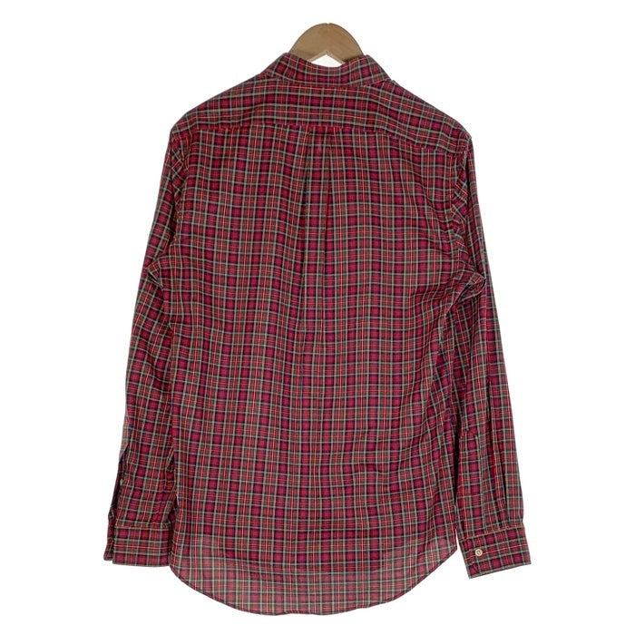 RALPH LAUREN ラルフローレン ボタンダウンチェックシャツ レッド 710572501001 Size M 福生店