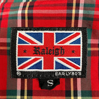RALEIGH ラリー RED MOTEL ”La-Dee-Da La-Dee-Da” HARRINGTON JACKET ジップアップ ハリントンジャケット ブラック レッド 22R-37 Size S 福生店