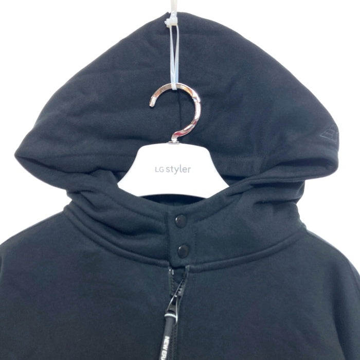New Era Black Label ニューエラ ブラックレーベル ヘビースウェット ジップアップパーカー ブラック Size XL 瑞穂店