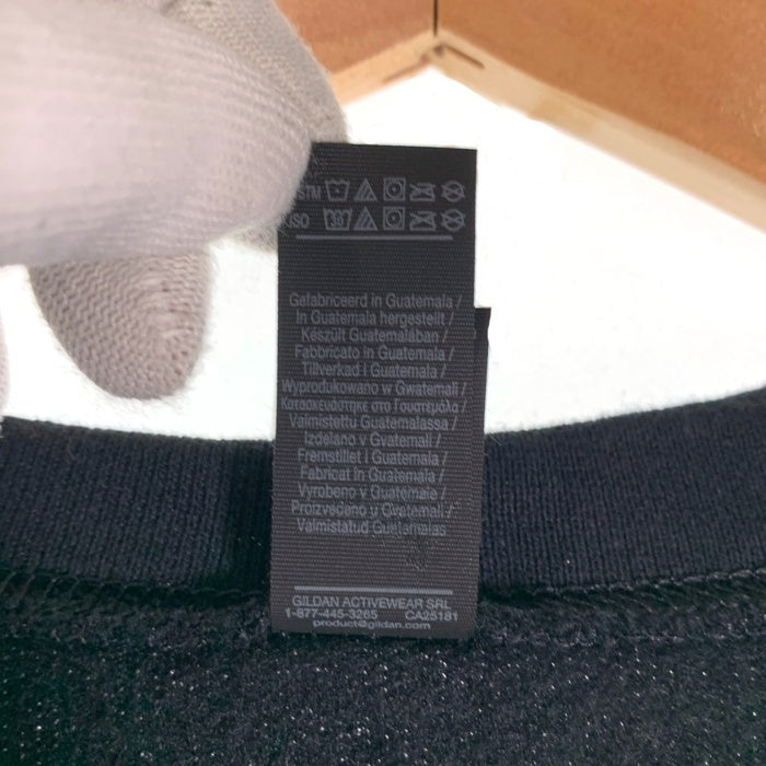 CHALLENGER チャレンジャー BROSH ブロッシュ HOSOI ホソイ プリント クルーネックスウェットトレーナー ブラック Size XL 福生店