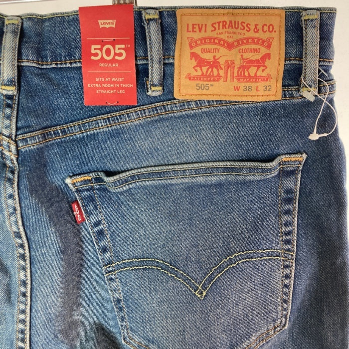 Levi's リーバイス 505 505-1430 ストレッチ デニムパンツ インディゴ sizeW38 瑞穂店