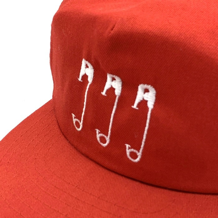 80-90's Judy Blame ジュディブレイム オールド 5パネルキャップ レッド 刺繡 台湾製 福生店
