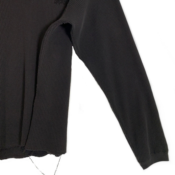 STUSSY ステューシー 24AW Raglan Thermal Basic Stock サーマル ロンT ロングスリーブ 長袖 Tシャツ チャコール Size M 福生店