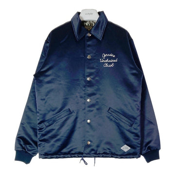 CLUCT WORKS クラクトワークス LINED SATIN COACH JACKET ネイビー sizeL 瑞穂店