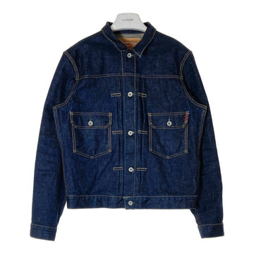 IRON HEART アイアンハート IHJ-51 18oz セルビッジデニム 2ndタイプ トラッカージャケット Gジャン インディゴ size42 瑞穂店