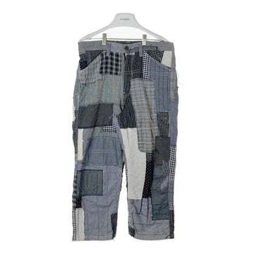 JUNYA WATANABE COMME des GARCONS MAN ジュンヤワタナベ コムデギャルソンマン WO-P044 AD2014 異素材 パッチワークパンツ グレー sizeS 瑞穂店