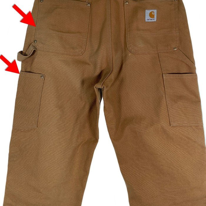 Carhartt カーハート ダブルニーペインターパンツ ブラウンダック B01 BRN Size 30× 32 福生店