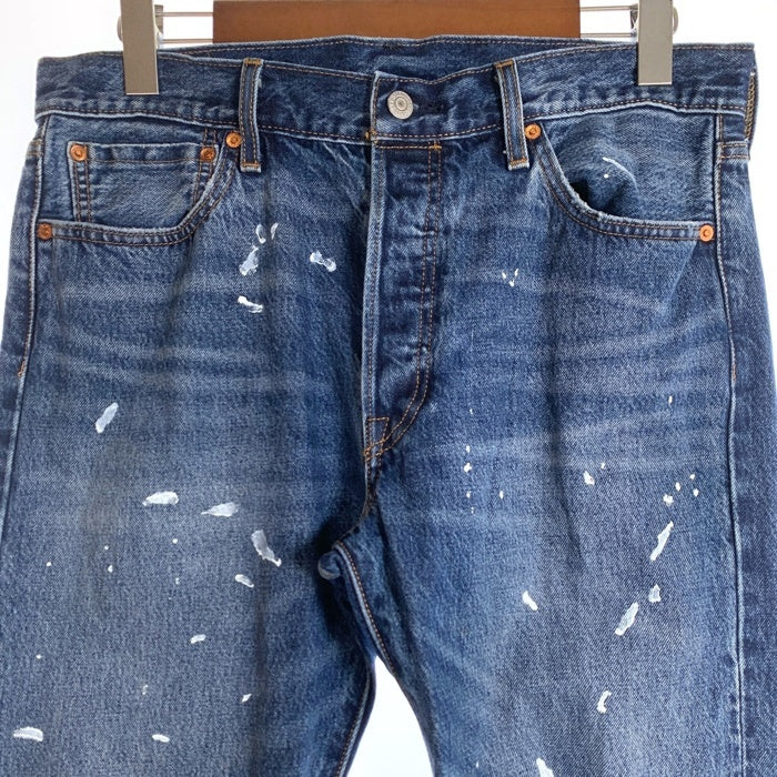LEVI'S PREMIUM リーバイス ジャーナルスタンダード別注 501 デニムパンツ USED/ペンキ加工 インディゴ 0047H-0000 Size 34×28 福生店